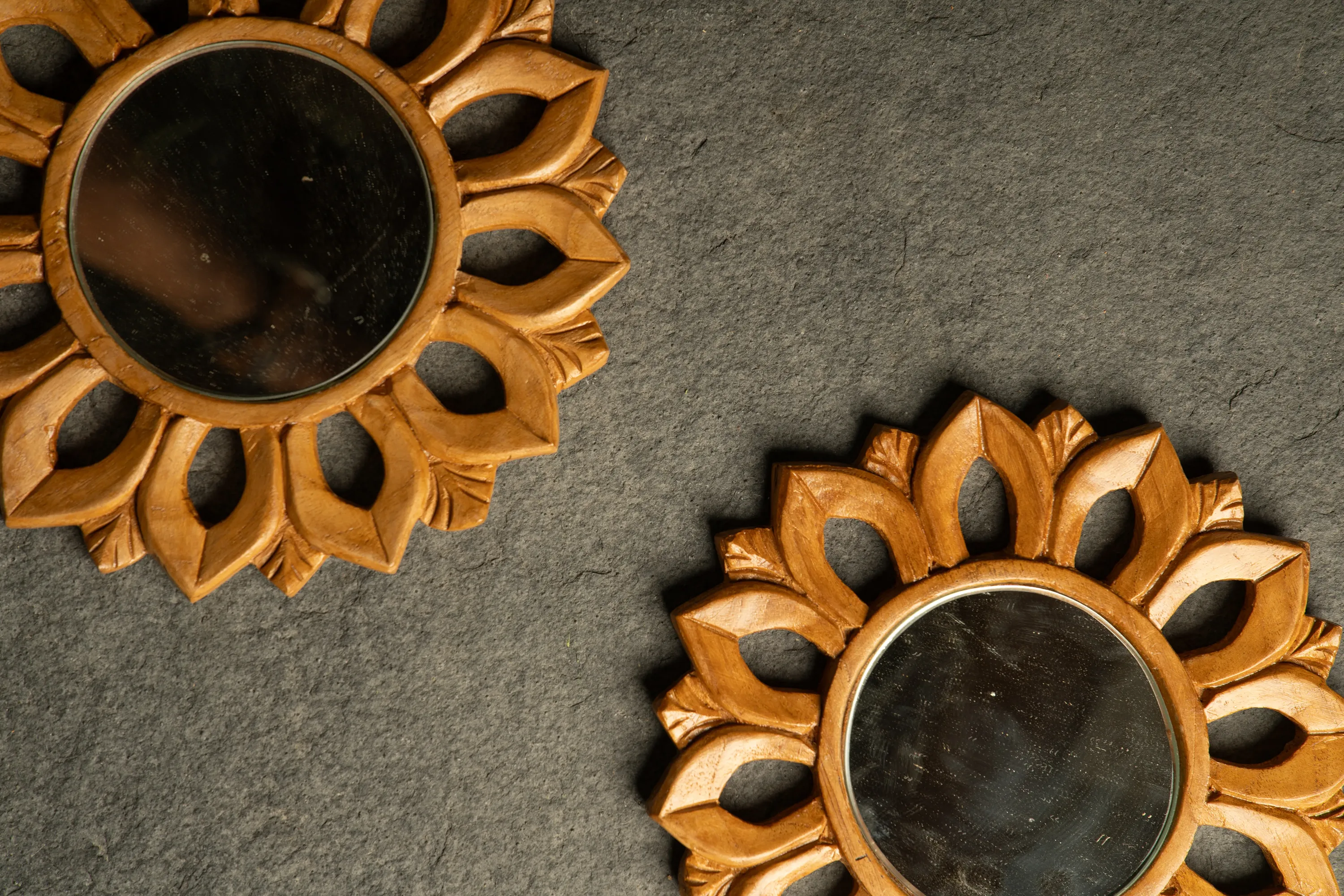 Sunflower Mirror Pair view 4